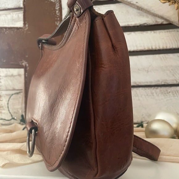 NWT Genuine Leather FRYE Amy Crossbody Handbag - Picture 5 of 15